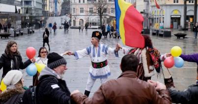 A külhoni románoknak üzent Johannis és Meleșcanu