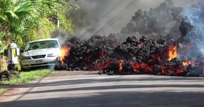 A hawaii Kilauea vulkán hamuját Mikronéziára sodorta a szél