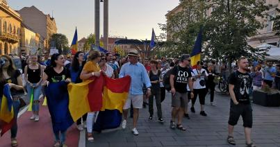 Feszült hangulat a diaszpóra-tüntetésen. FRISSÍTVE