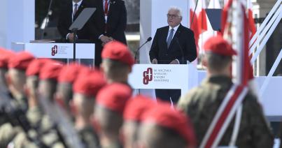 Steinmeier: a második világháború Németország bűne volt