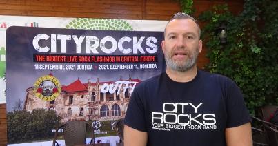 VIDEÓINTERJÚ - CityRocks - Közép-Európa legnagyobb rock élőzenekara lép fel a hétvégén Bonchidán