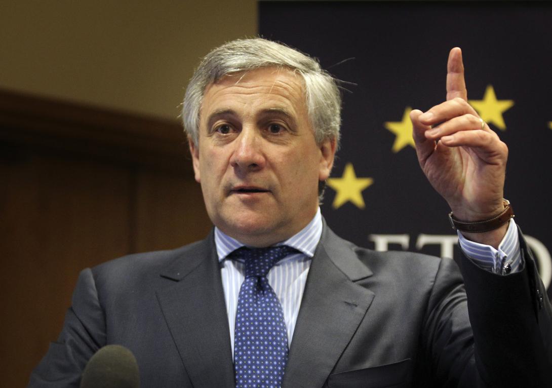 Antonio Tajani olasz  politikus az EP új elnöke