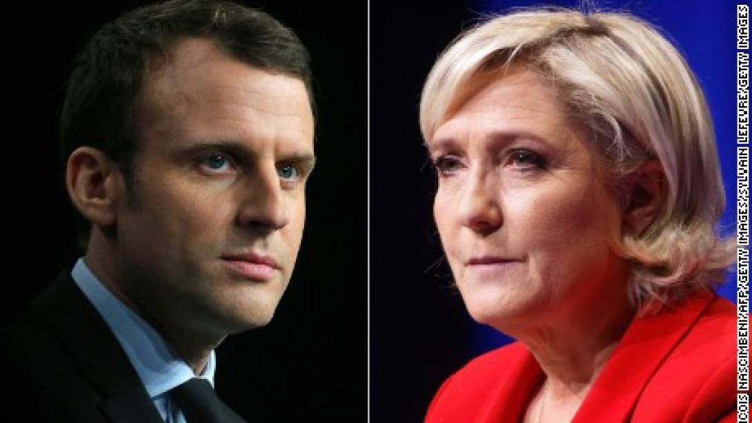 Franciaországi elnökválasztás - Macron - Le Pen második forduló