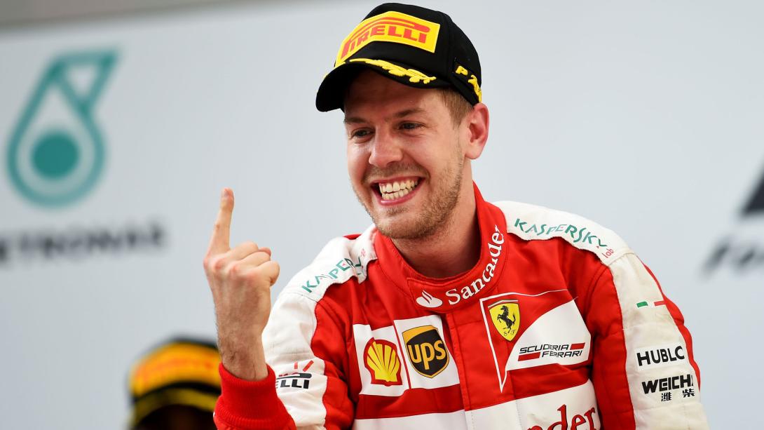 Vettel idénybeli harmadik sikere