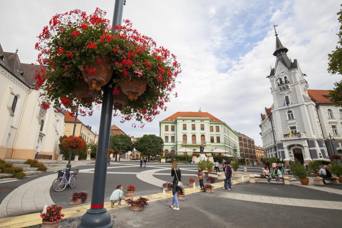 A kaposvári Kossuth tér lett Európa legszebb főtere