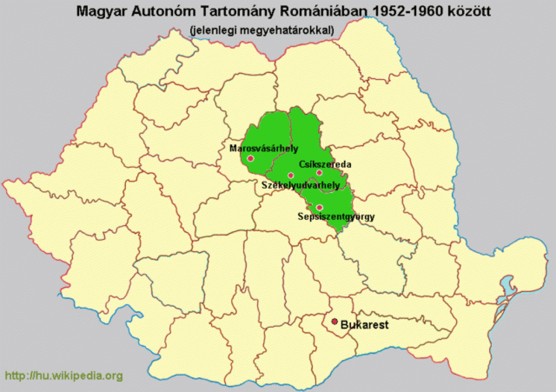 SZNT: 50 éve számolták fel a székelyföldi magyar autonóm tartományt