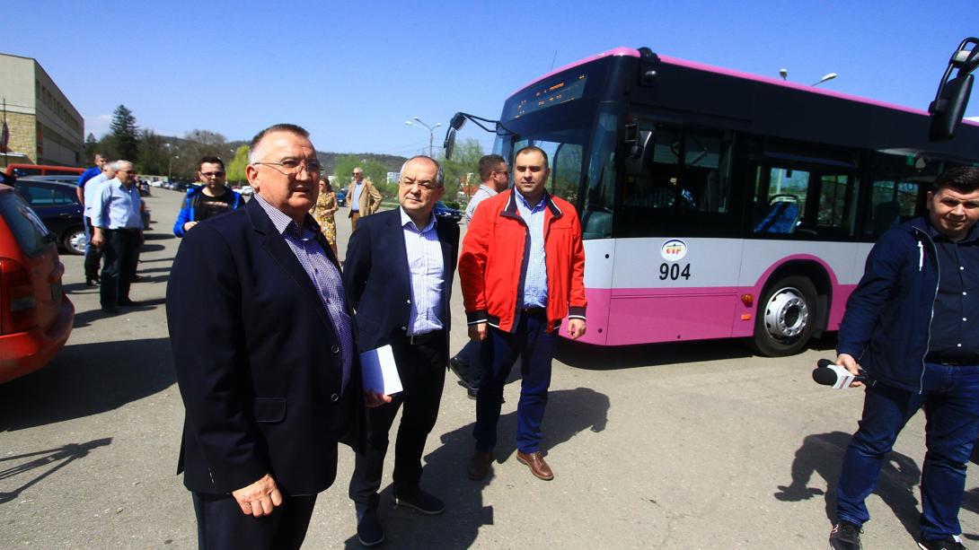 Wifi és hangosbemondó is van az új kolozsvári buszokon