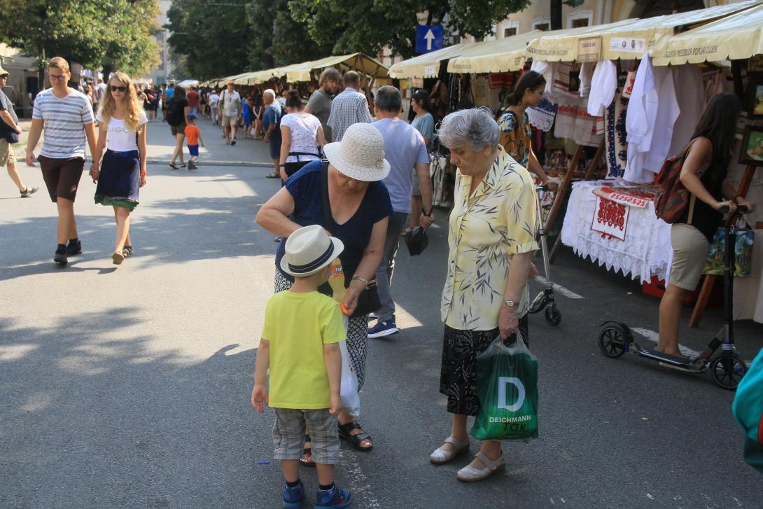 Megnyílt a Kolozsvári Magyar Napok fesztiválutcája