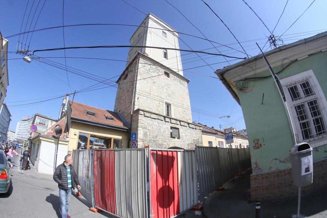 Célegyenesben a Tűzoltótorony restaurálása