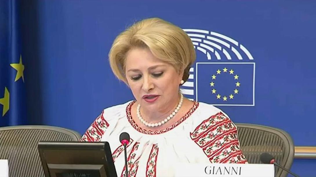 Viorica Dăncilă az EP elnökének: készen állunk az EU-elnökség átvételére