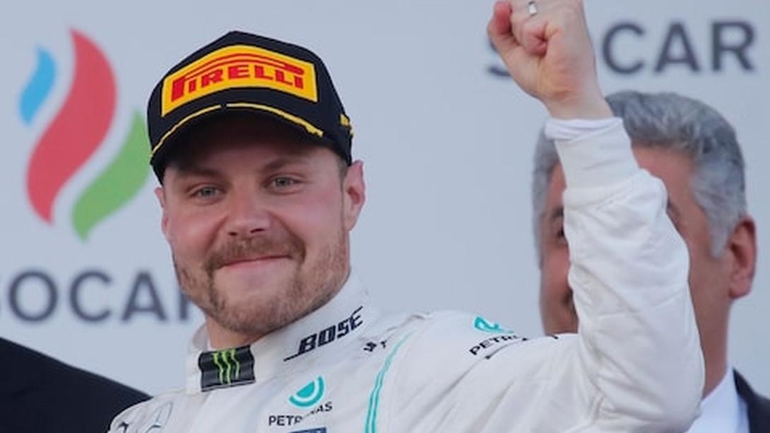 Azerbajdzsáni Nagydíj: Bottas nyert, ismét kettős Mercedes-siker