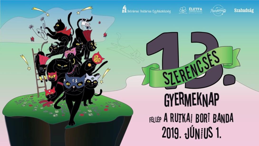 Szombaton: 13. Gyermeknap a szerencse jegyében