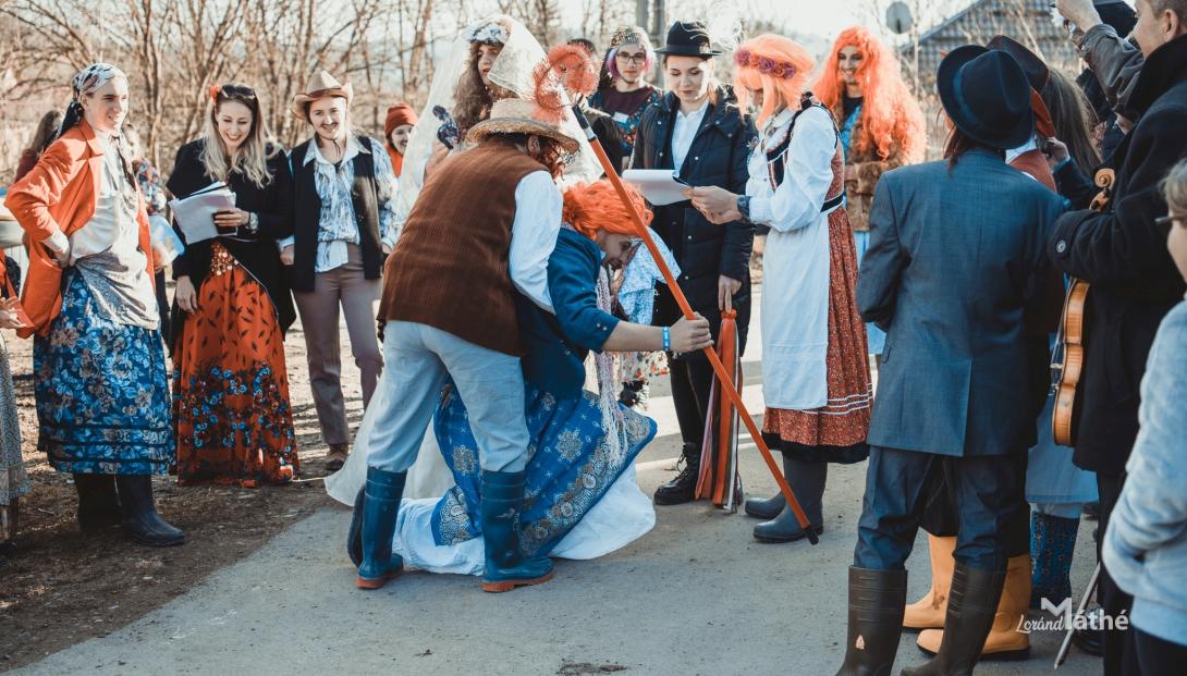 Felélesztették a több évtizedes farsangi hagyományt Cegőtelkén