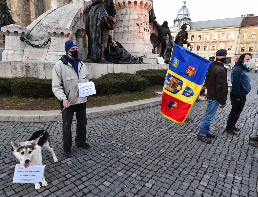 A diaszpóratüntetés ügyében hozott törvényszéki ítélet ellen tiltakoztak