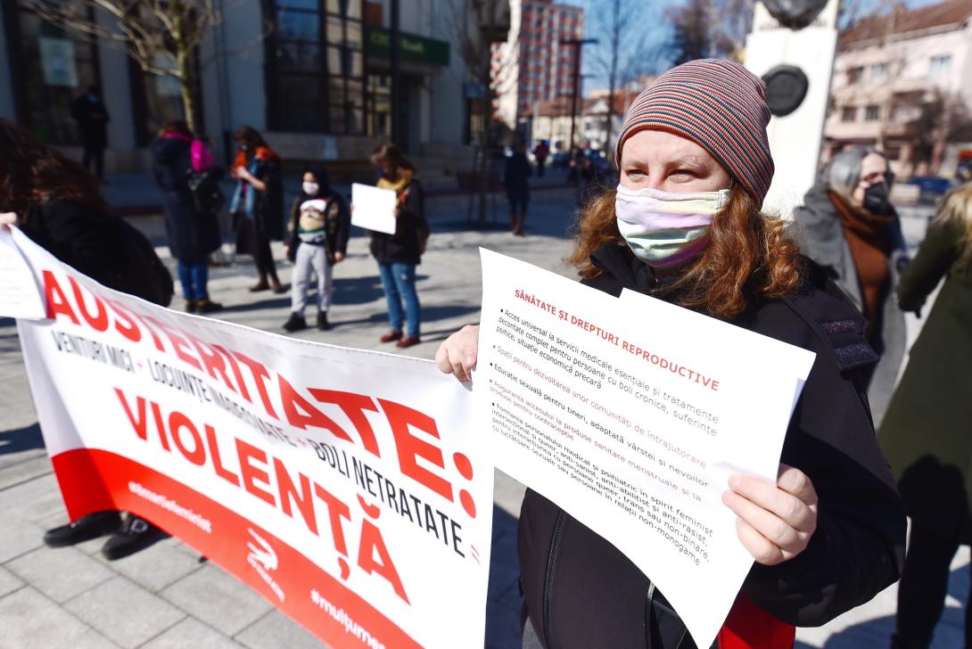 Flashmob a nők jogaiért