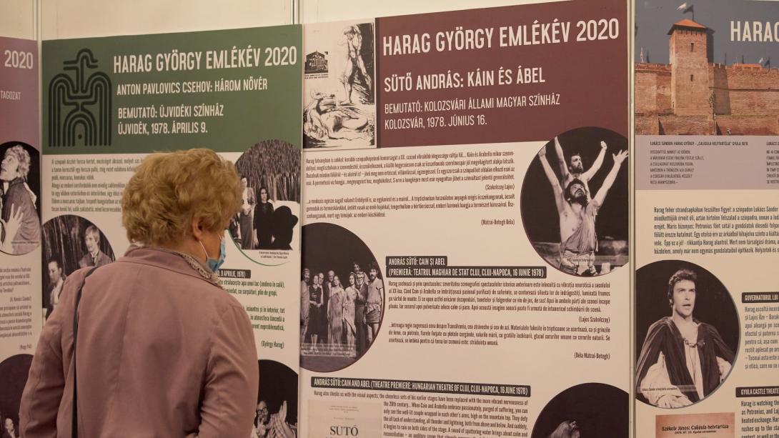 Kolozsvárra érkezett a Harag György-emlékkiállítás