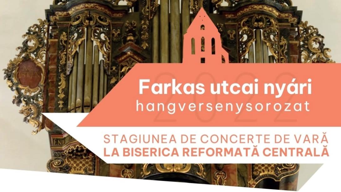 Szerdán kezdődik a nyári hangversenysorozat a Farkas utcai református templomban