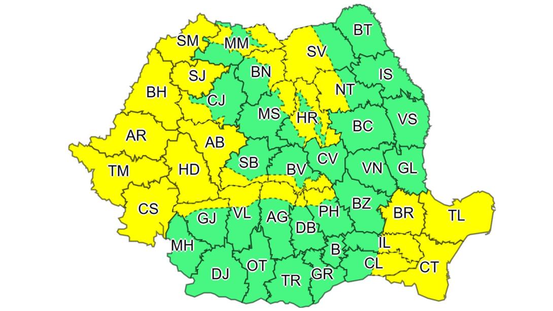 Erdélyszerte szél-, Szilágyságban és Beszterce-Naszód megyében árvízriasztás hétfőtől