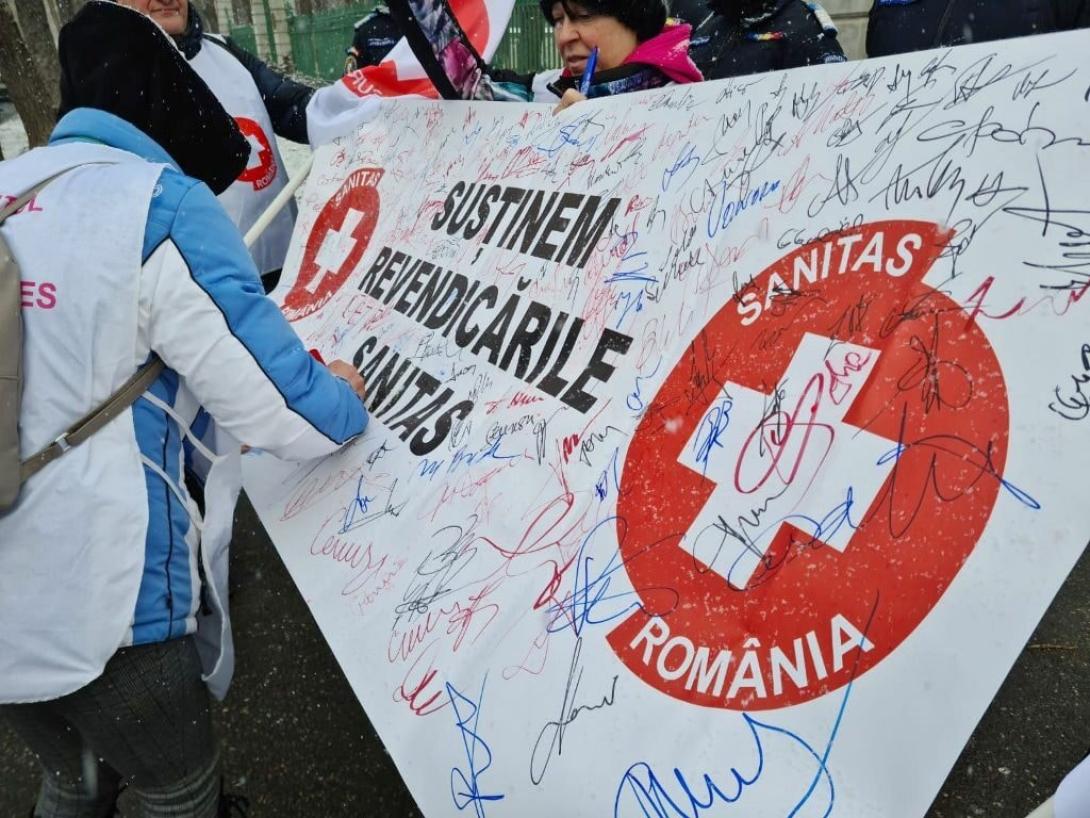 Sztrájkra készülnek az egészségügyi dolgozók